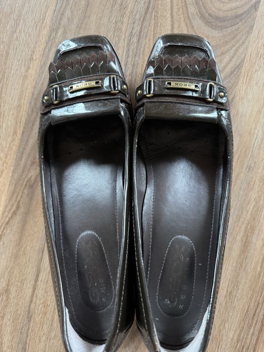 Мокасини Geox, естествена кожа