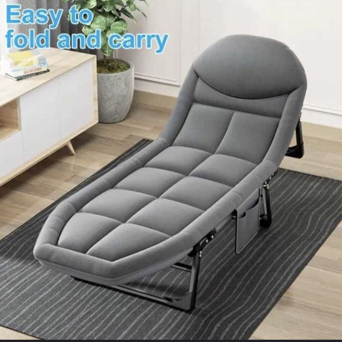 Раскладушка складная кровать - шезлонг