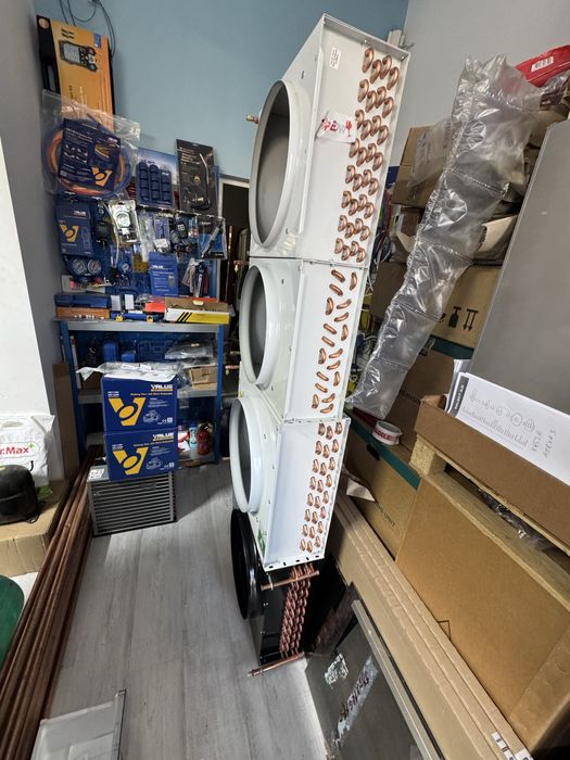 Condensator frigorific diferite dimensiuni puteri ventilator inclus