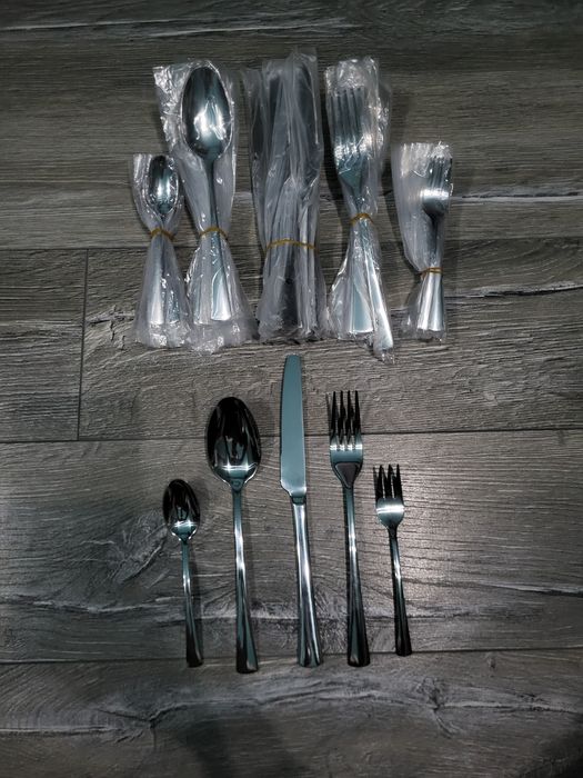 Set de tacâmuri 60 bucăți complet noi (linguri, furculițe, cuțite)