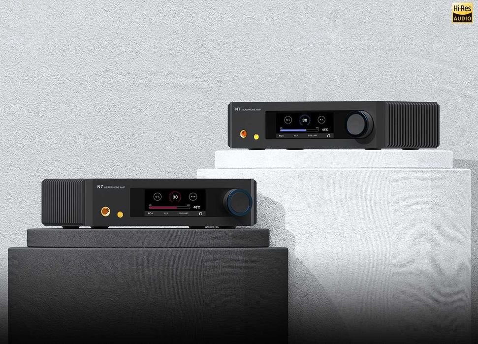 Aune N7, amplificator de casti si preamp in Clasa-A pe JFET, Nou