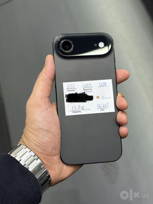 iPhone 17air korobka+garantiya