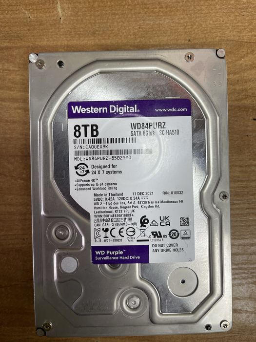 Жесткий диск для видеокамеры