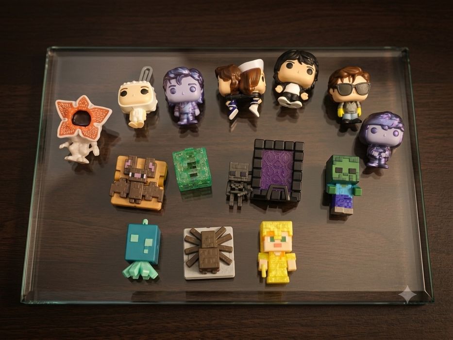 Обмен или продажа kinder joy Minecraft и stranger things