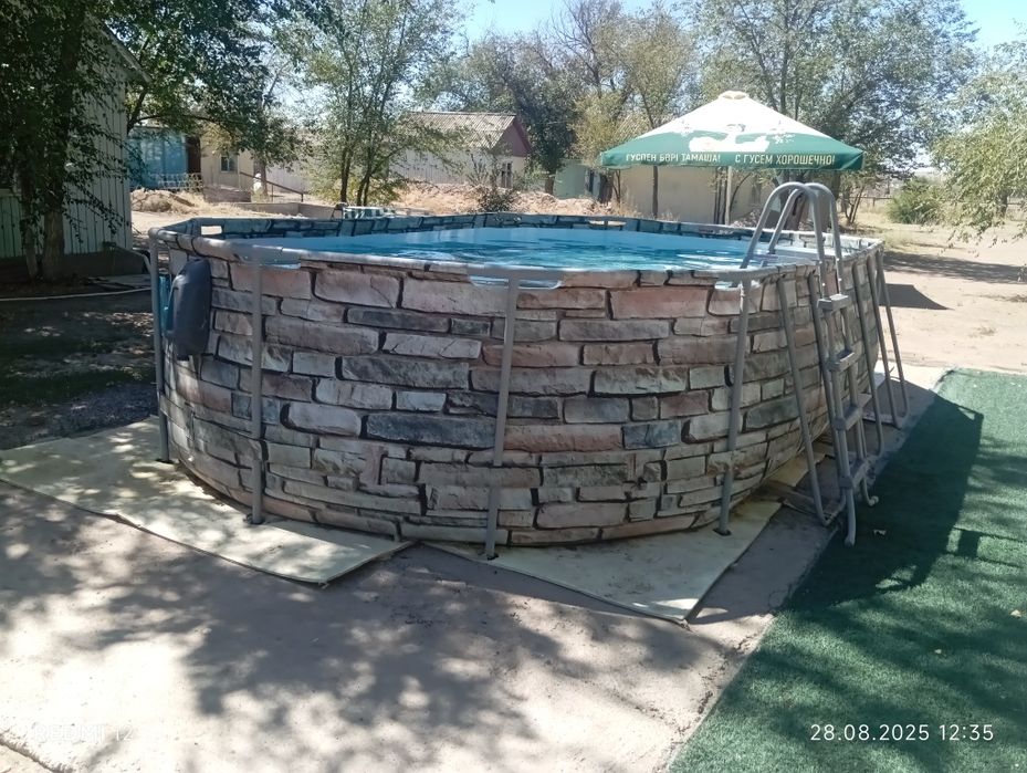 Бассейн каркасный