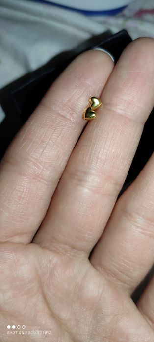 Золото 750 серьги