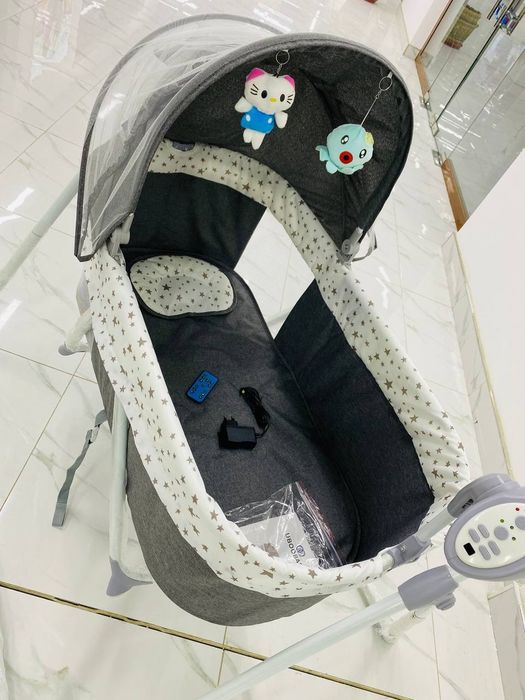 Детская кроватка - колыбелька. Elektron Belanchak Bluetooth Timer bor