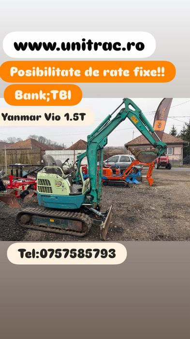 Excavator miniexcavator Yanmar Vio 1.5T