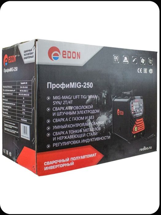 EDON ПрофиMIG-250 – Professional svarka apparati sotiladi!