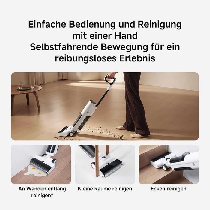 Xiaomi Truclean W20 3в1 прахосмукачка за мокро/сухо почистване