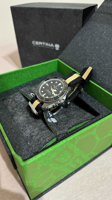 Ceas Certina DS Action Diver 40.5mm Powermatic 80 Automatic 300m ISO