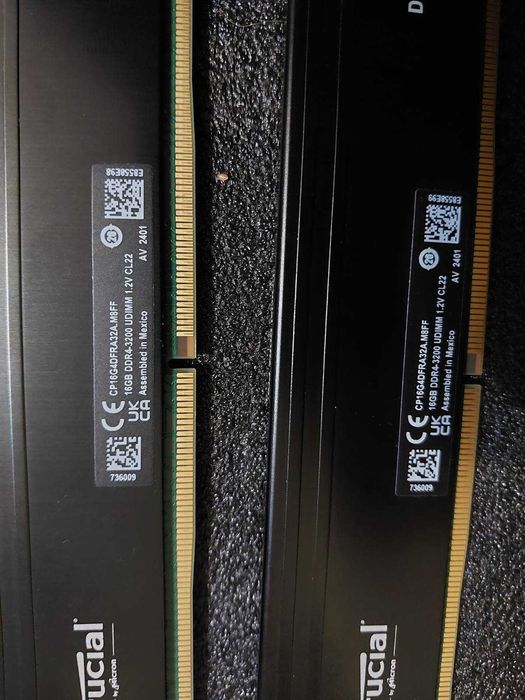 32GB 3200Mhz CL22 - DDR4 RAM памет