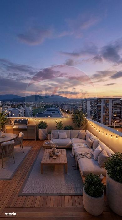 Penthouse cu 4 camere I Priveliste spre Tampa I Capitolis Residence