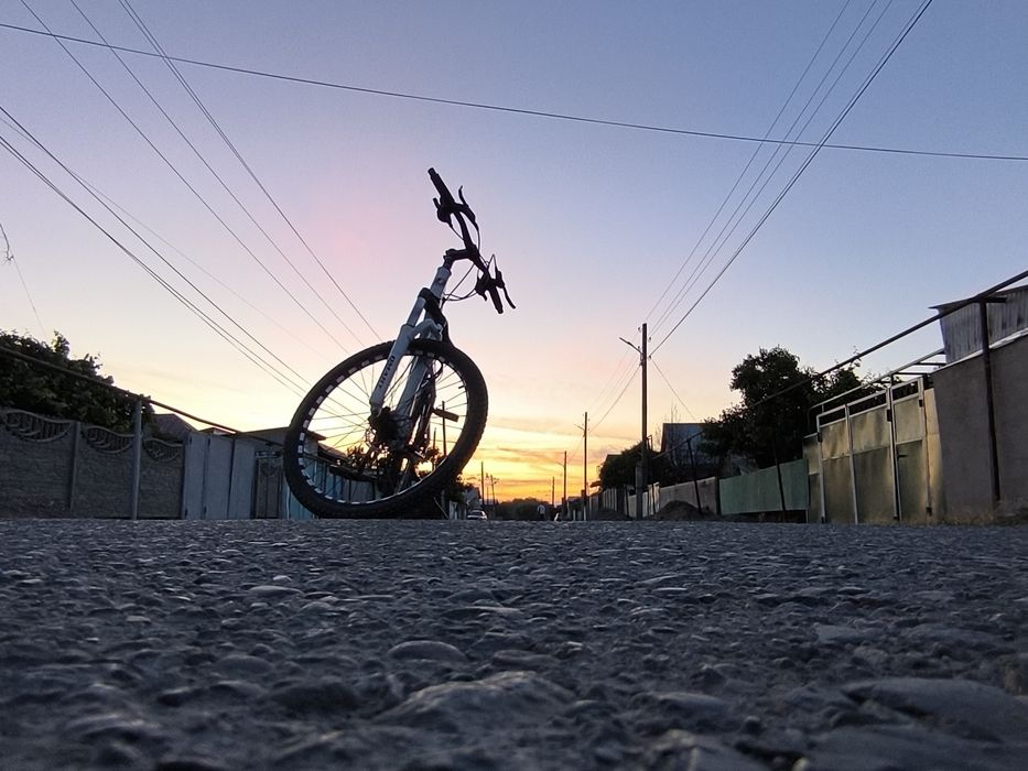 Велосипед с гидравлическим тормоза