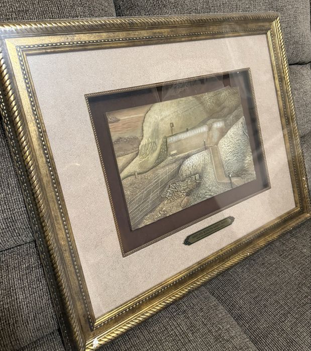 Картина панно древнее