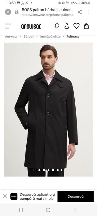 Palton bărbați Hugo Boss