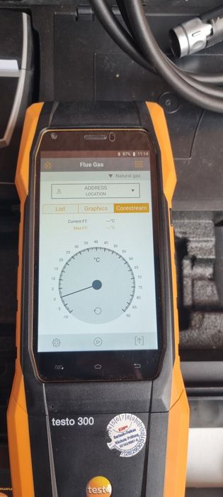 Testo 300 +Accesorii Aproape nou