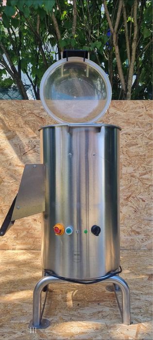 Mașină Profesională Curățat Cartofi Hendi Kitchen Line 18kg Inox