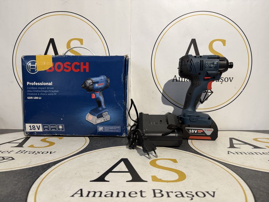 Filetanta impact Bosch GDR 180-Li Profesional 4Ah 18V