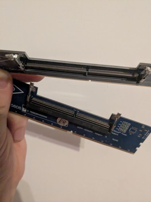 Adaptor RAM Laptop la Desktop DDR4 SO-DIMM la DIMM JET-5608