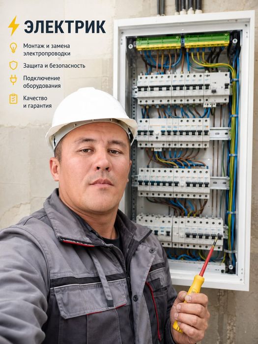 ЭЛЕКТРИК АЛМАТЫ 24/7 не дорого