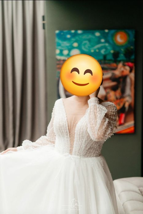 Rochie de mireasă elegantă M-L