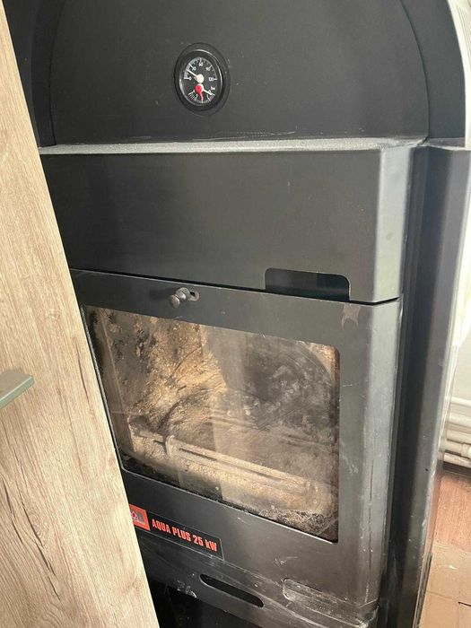 Termosemineu pe lemne, brichete Termax Aqua Plus 25 kW