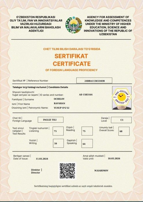 IELTS, CEFR va General English kurslari – Individual yondashuv!