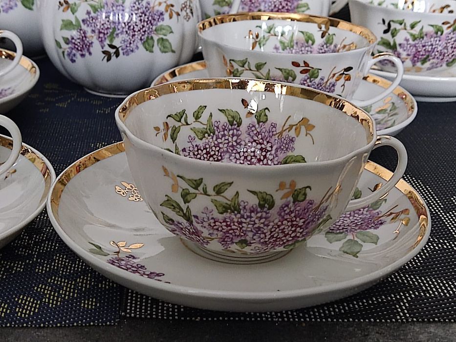 Сервиз чайный Сирень Дулево