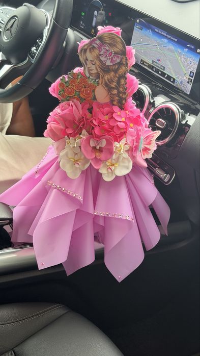 Prințesa Dulce Maria – Aranjament Premium din Flori de Săpun Parfumate