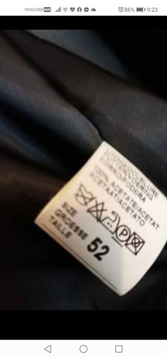 Мъжко сако от естествена агнешка кожа - НОВО!