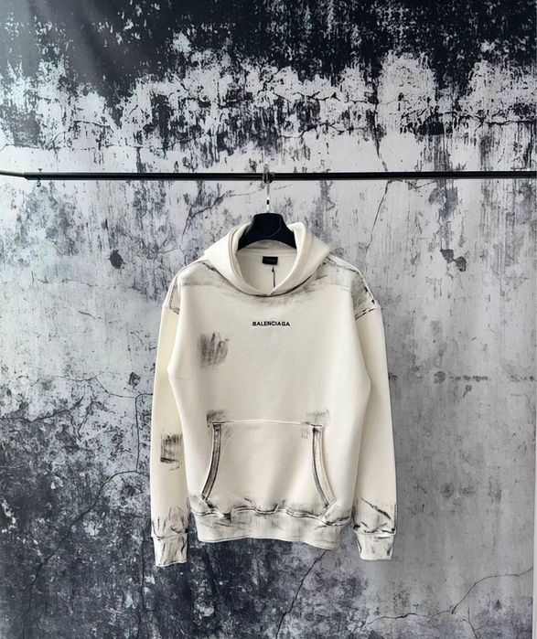 Hanorac alb calitate super