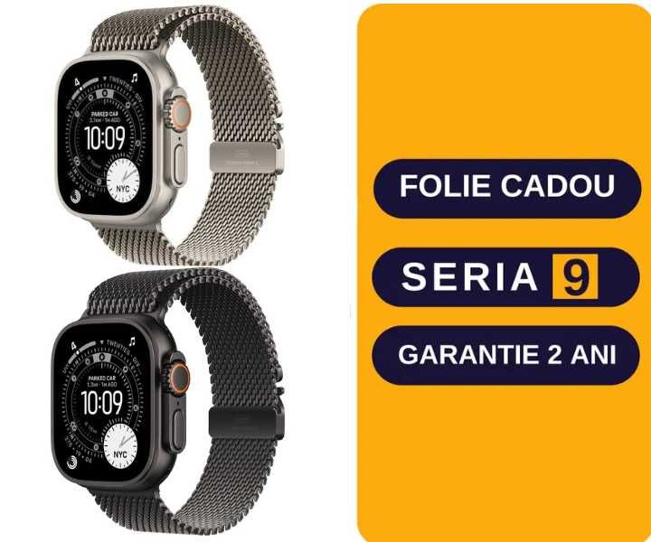 Apple Watch Ultra 3 / 49mm / Gps+ Cellular / Black / Gray / Seria9.ro