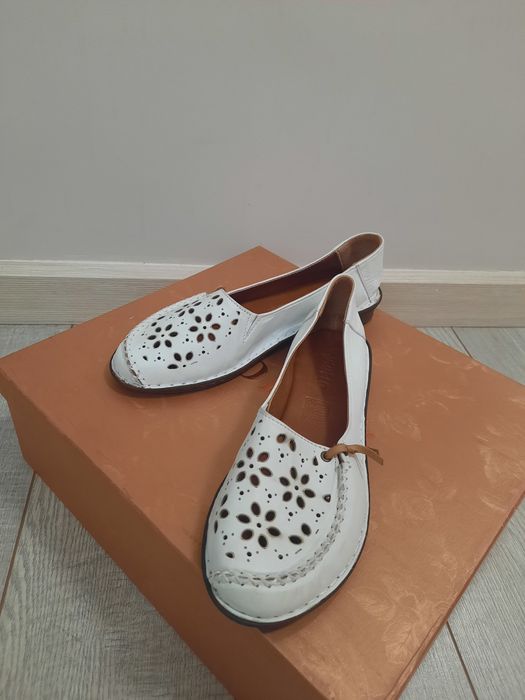 Балетки кожаные 38 размер