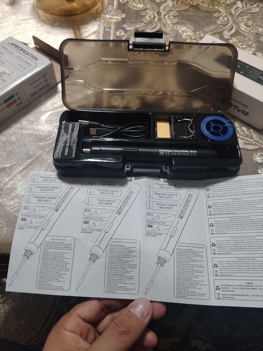 ustalarga payalnik akumlatirli