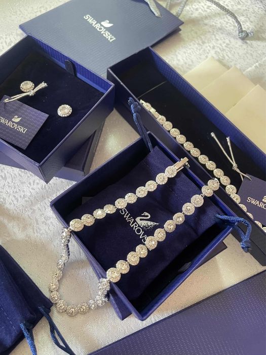 Set swarovski nou cu eticheta si factura