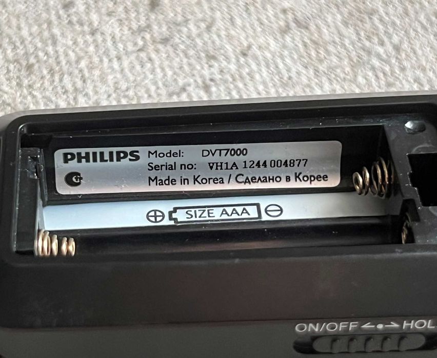 Reportofon Philips DVT7000 stare foarte bună, calitate pro