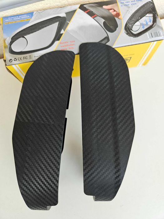 Огледало сляпа зона на автомобил с капак против дъжд