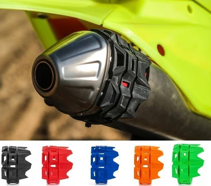 Шок цена! силиконов протектор за ауспух крос мото ендуро мото мотор