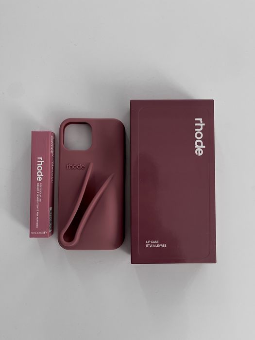 Rhode case+lipgloss iph 13/14/15