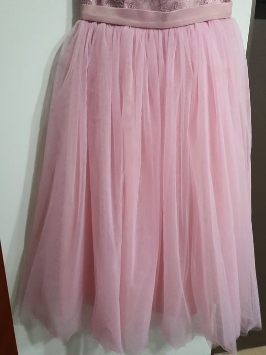 Vând rochie roz pudra pt banchet/ocazie/cocktail