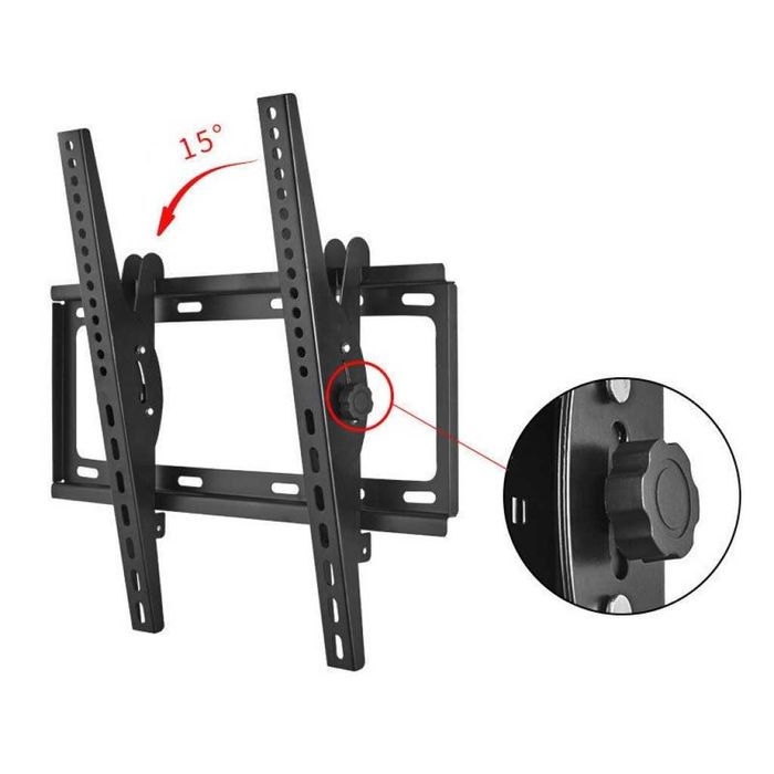 Универсална стойка за телевизор с екрани от 26 до 55 инча Цвят – черен