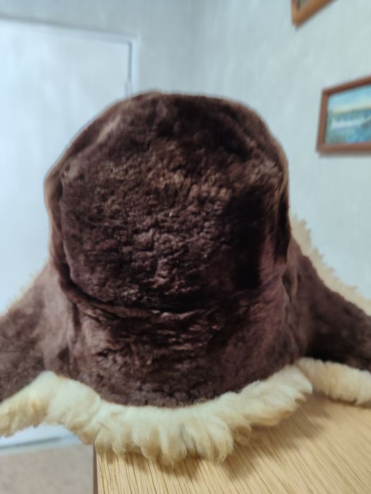 Шапка зимняя цигейка