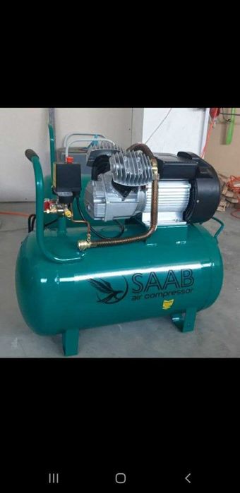 Компрессор 100 Л 10 бар kompressor 100 lt SAAB/SHIMGE 290$