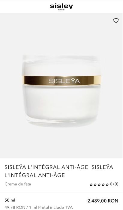 Crema de fata zi/ noapte Sisleya
