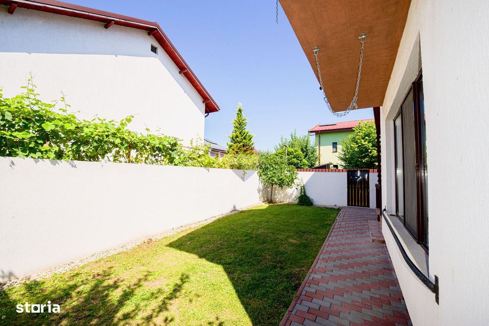 Vila individuala de inchiriat, 4 camere, 111mp, Rosu, Chiajna