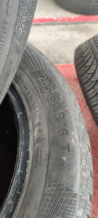 205 60 16-4бр Континентал (зимни)