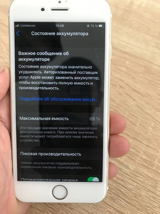 iPhone 6s olas ishlatas