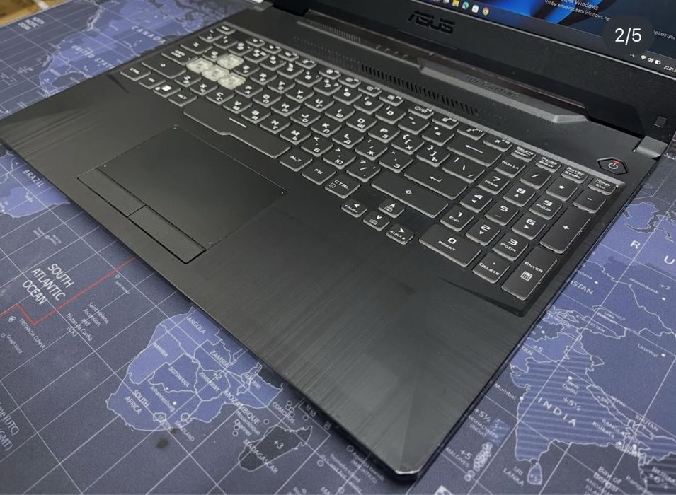 Игровой Asus TUF Gaming F15 - Core i5-11400H/16GB/512GB/RTX3050Ti