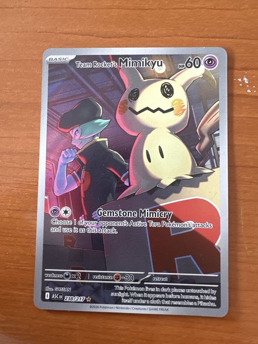 Pokemon Mimikyu (ed. 2026) mint condition (grade 9)